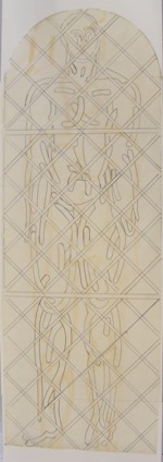 Preliminary Work for Glass Mosaic, Kastrup Church